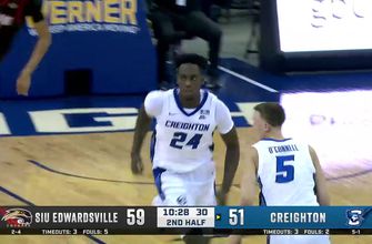 Creighton makes second-half comeback to beat SIU Edwardsville 70-65